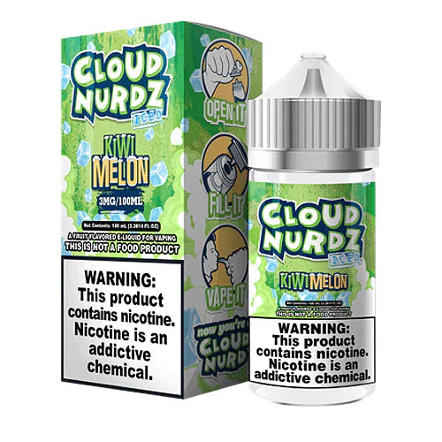 Cloud Nurdz Iced Kiwi Melon 100ml