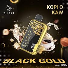 Elfbar Raya D1 Black Gold Series Disposable