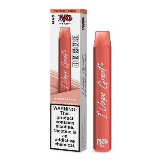 IVG BAR MAX – MANGO LYCHEE 50mg