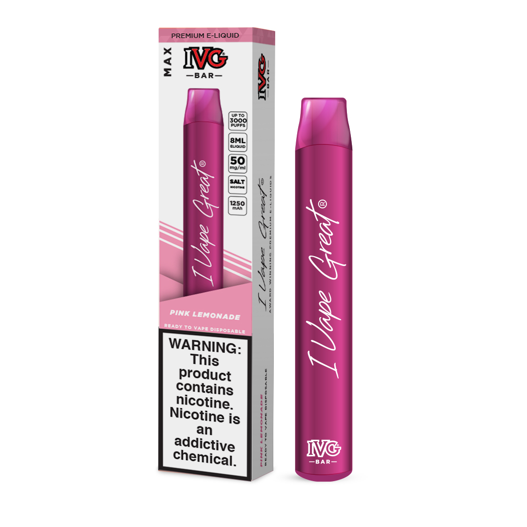 IVG BAR MAX – PINK LEMONADE 50mg